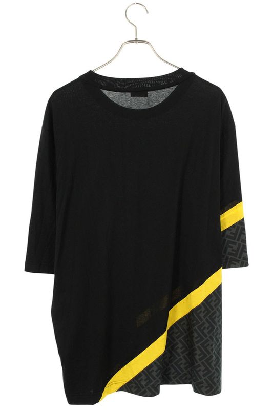 Fendi 23SS Faf682 AN68 Zucca Switched T-shirt Men's XXL