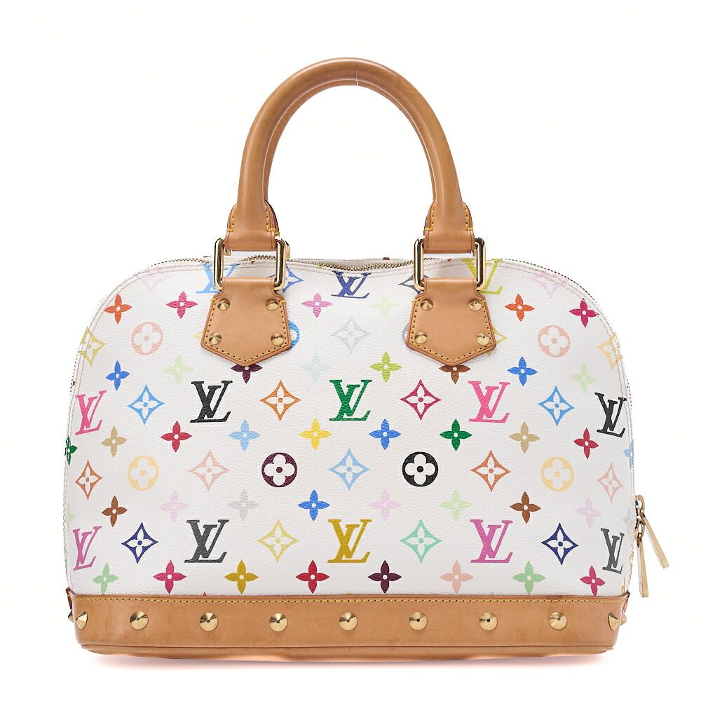 Louis Vuitton Monogram Multicolor Alma PM M92647 Handbag (gold Hardware)