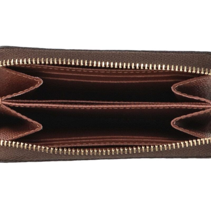 Louis Vuitton M60067 Zippy Coin Purse Monogram Full Zip Coin Case Men's