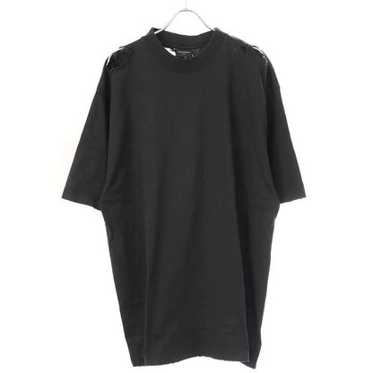 Balenciaga 24ss Logo Print Damaged Oversize D T-Shirt 764235 Tqvj8 Black XL
