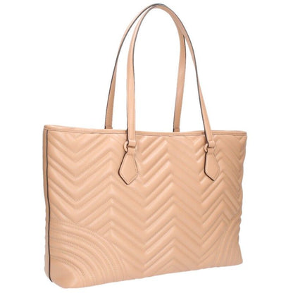 Gucci 739684 GG Marmont Chevron Quilted Leather Tote Bag Women