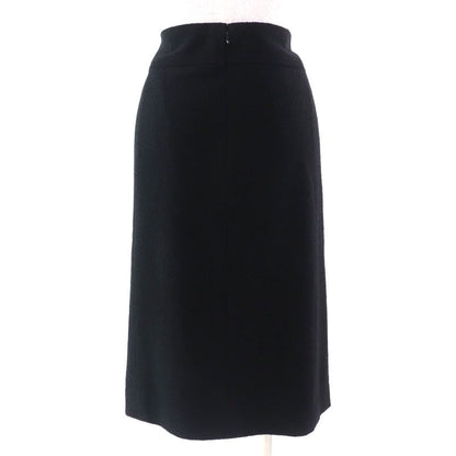 CHANEL Vintage 98A P11506 Wool Coco Mark Button Wool Tweed Jacket Skirt Setup