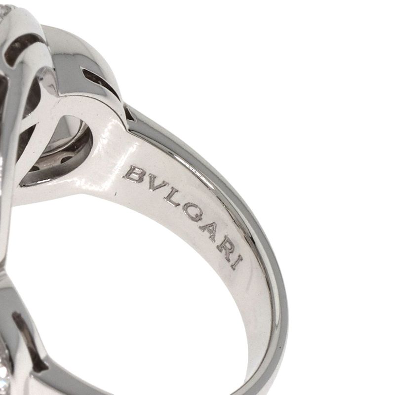 Bvlgari Bulgari Diamond Ring - 18K White Gold Ladies