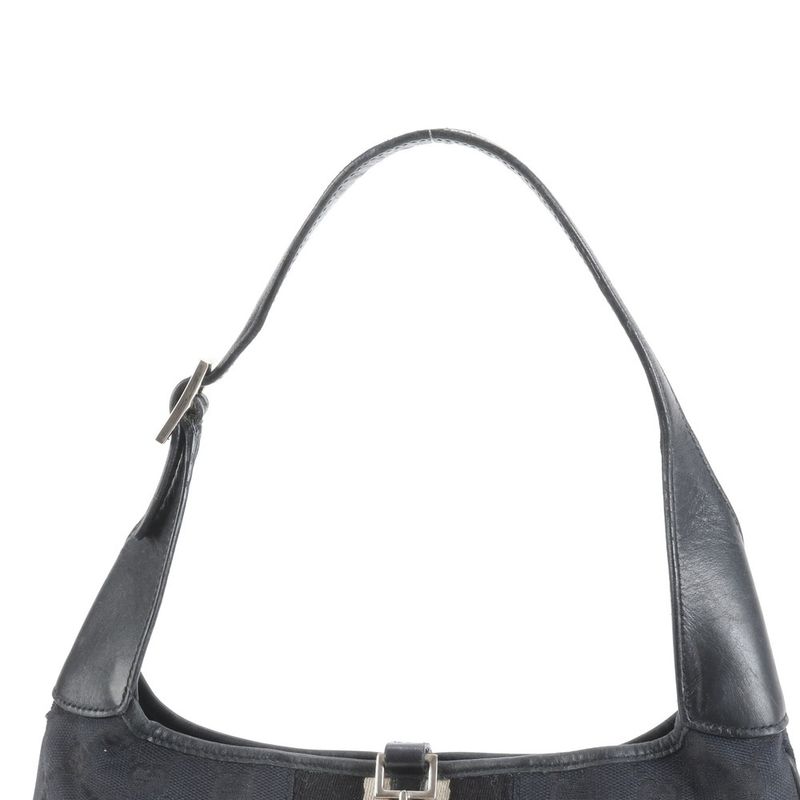 Gucci GG Canvas Jackie Leather Shoulder Bag Shoulder One Shoulder 001-4057 Tote