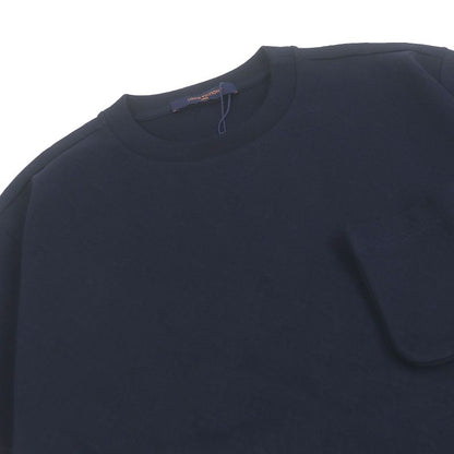 Louis Vuitton 24SS 1afbaf Pique Cotton T-shirt Cut And Sewn Monogram Navy S