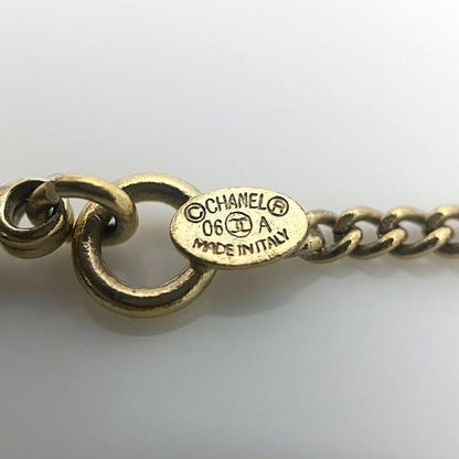 Chanel Bracelet Gold Color Stone Coco Mark No5