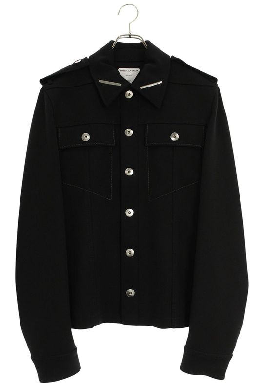 Bottega Veneta 671864 Double Cavalry Jacket Blouson Men's 50