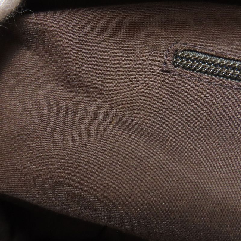 Gucci 131230 GG Sherry Line Handbag Canvas Women