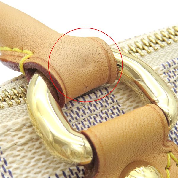 Louis Vuitton Handbag Saleya PM Damier Azure Canvas Damier Azure Gold Hardware