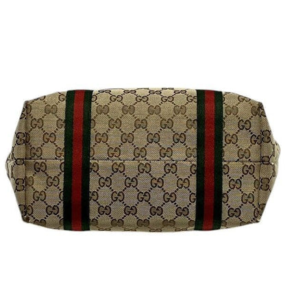 Gucci Sherry 137396 GG Canvas Bag Tote Bag Shoulder Bag Women