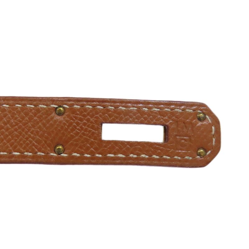 Hermes Haut À Courroies HAC 32 Gold Hardware Handbag Courchevel Women