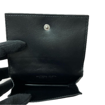 Bottega Veneta Men's Business Card Holder Intrecciato Calfskin