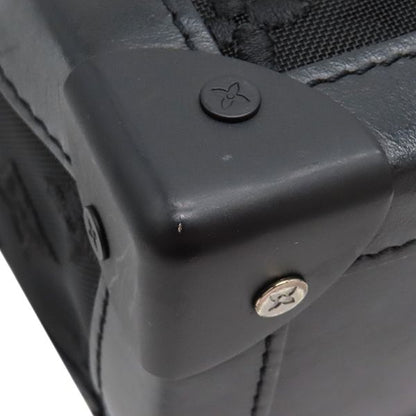 Louis Vuitton Shoulder Bag Soft Trunk Monogram Mesh Black Hardware Black M53964