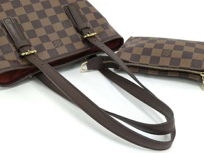 Louis Vuitton Marais Damier Ebène Tote Bag N42240