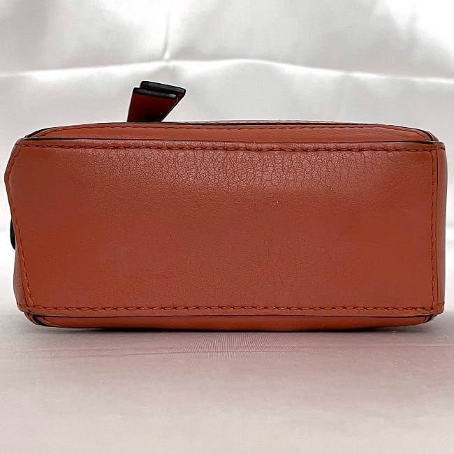 Loewe 2way Mini Shoulder Nano Puzzle Bag Orange Puzzle
