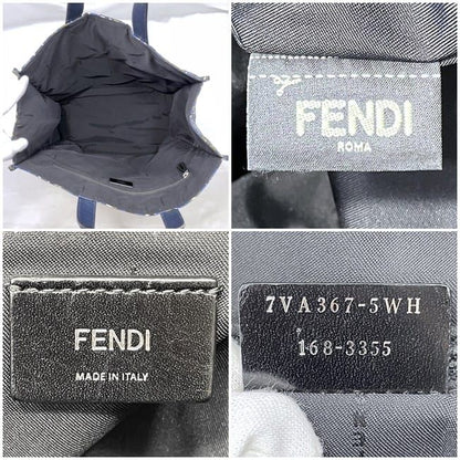 Fendi Tote Bag Navy 5WH 168 3355 Monster