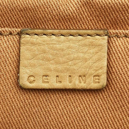 Celine CE00 13 Boogie Bag Handbag Beige Leather Women Men Fashion