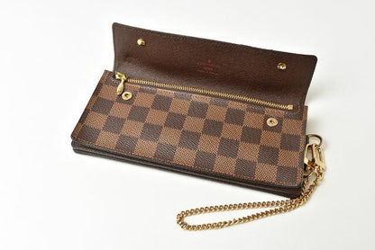 Louis Vuitton Chain Wallet Louis Vuitton Long Wallet Portefeuille Accordion