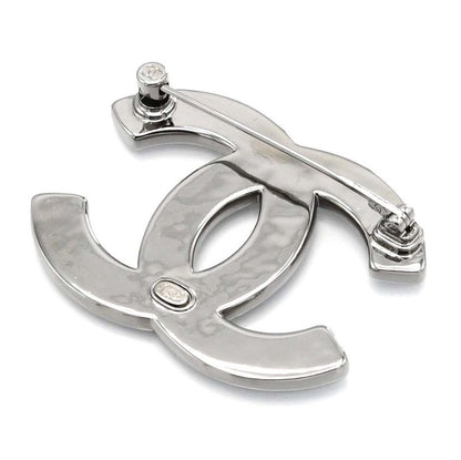 Chanel Brooch Metal Coco Mark Clover Pattern A24S 14.6g Accessories Box Bag