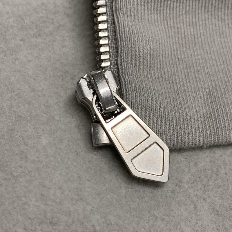 Hermes Hoodie Size XS Men's - H467780ha Light Gray X Black X White Long