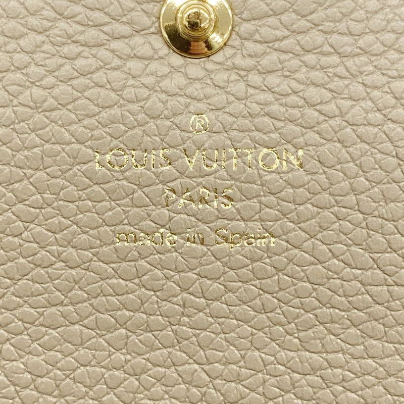 Louis Vuitton Long Wallet Monogram/empreinte Bicolor Portefeuille Sarah M81049