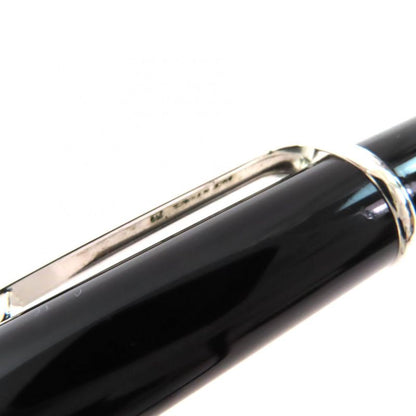 Cartier Diabolo De Cartier Blue Gemstone Twist Ballpoint Pen Black Silver Made