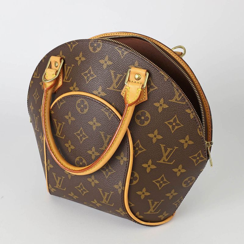 Louis Vuitton Handbag Ellipse PM Brown Rank S
