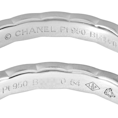 Chanel Coco Crush Ring 5P Diamond #54 Pt950 42g