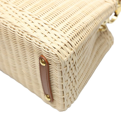 Louis Vuitton Capucines BB Leather Rattan Shoulder Bag