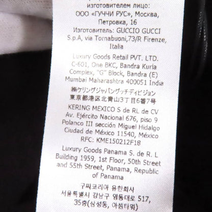 Gucci 22SS 688421 Logo Design Biker Shorts Leggings Half Pants Black S Made In