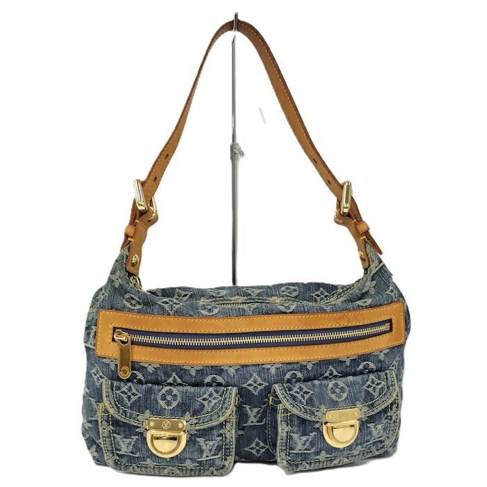 Louis Vuitton Baggy PM Monogram Denim One Shoulder Bag M95049