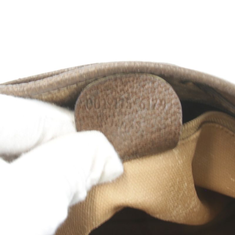 Gucci Old Gucci Drawstring 0011156179 4023 Shoulder Bag GG Supreme Canvas