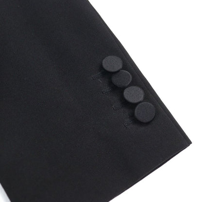 Saint Laurent Paris 2014 326807 100% Wool Eddy Period Peaked Lapel Walnut