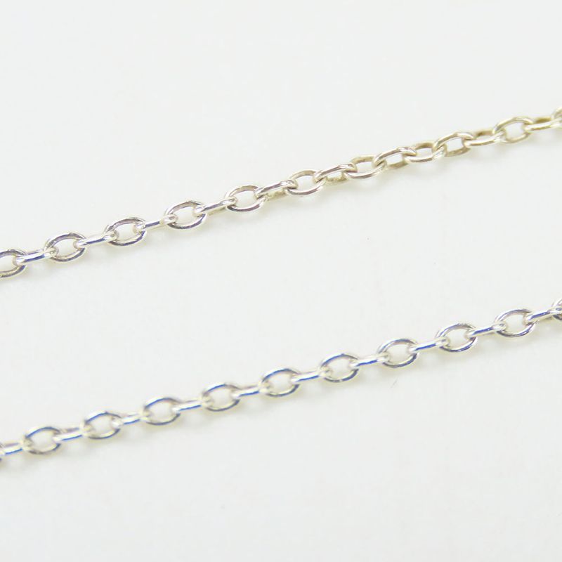 Tiffany & Co Necklace Full Heart 925 Silver Approx 3.2g Silver Elsa Peretti