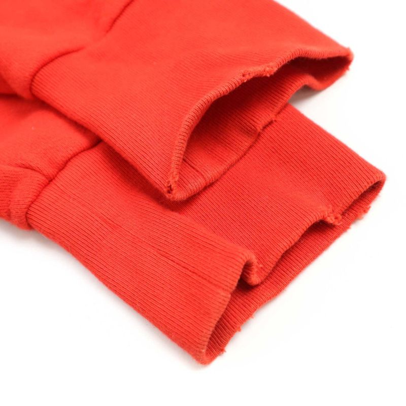 Gucci Vintage Logo Hibiscus Embroidery Oversize D Hoodie 457931 X5s77 Red L