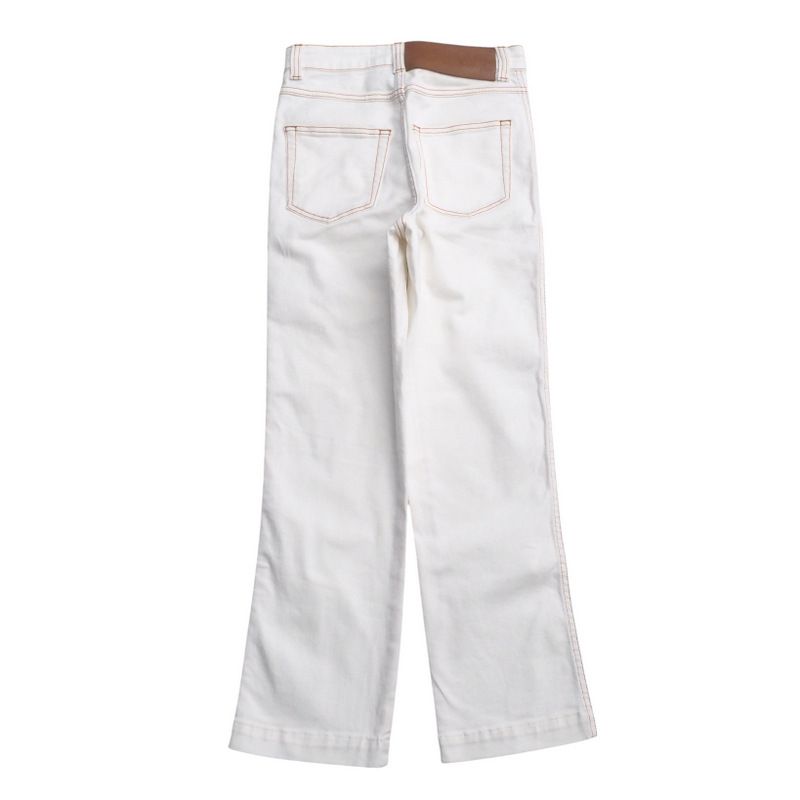 Loewe Denim Pants Size 32 White Denim Jeans Made In Italy 20250328 Ra3884