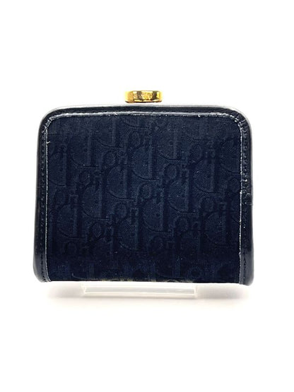 Christian DIOR Coin Case Wallet Coin Purse Trotter 36bs169