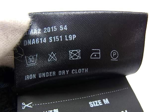 Prada Cotton Gloves Size M Women's Black Ff3450