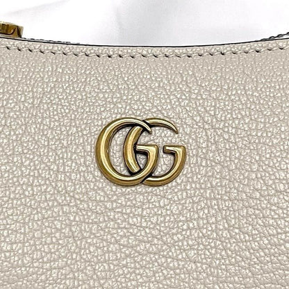 Gucci Mini Shoulder Bag Aphrodite White GG Marmont