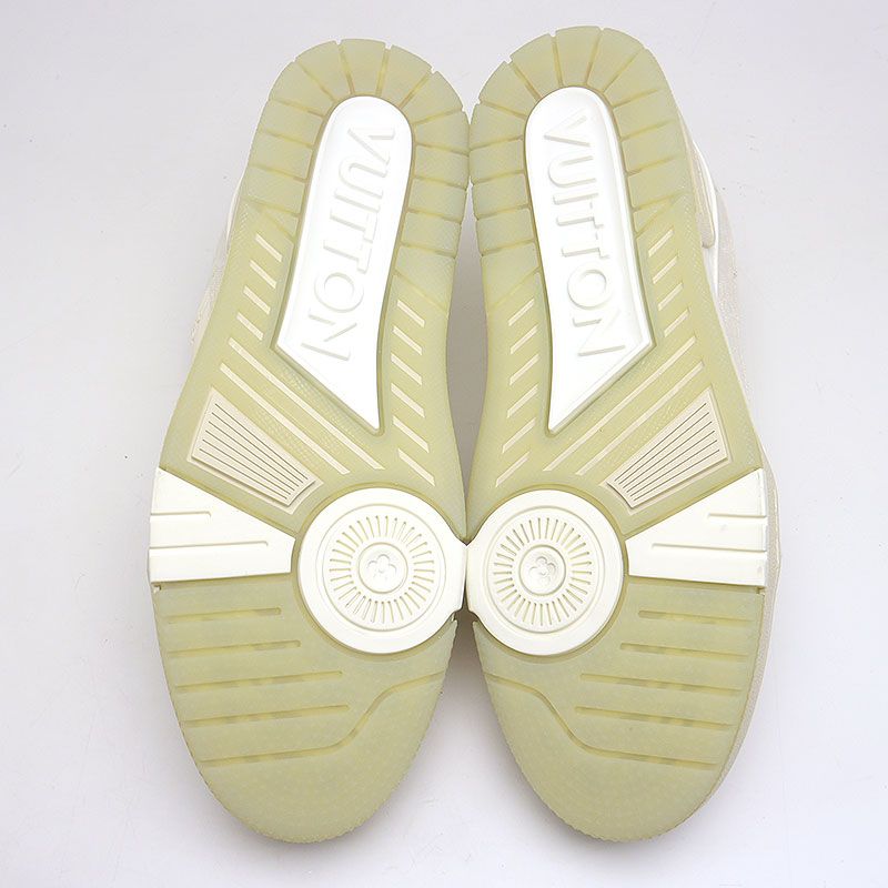 Louis Vuitton Low Cut Sneakers LV Trainer Line 8 Monogram White