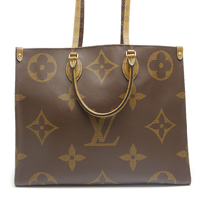 Louis Vuitton On The Go GM M44576 Monogram Tote Bag With A4 Compartment