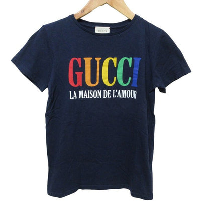 Good Quality Gucci Junior Kids Clothing Logo Print Short Sleeve T-Shirt Kids