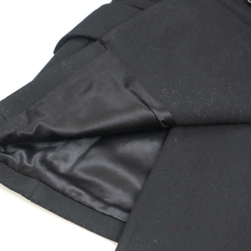 Louis Vuitton Wool P-Coat Black 48