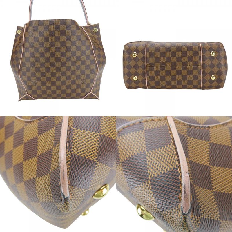 Louis Vuitton Shoulder Bag Caissa Hobo N41556 Damier Brown Rose Ballerine Pink