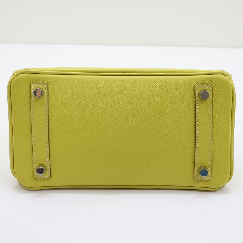 Hermes Birkin 25 Lime O Stamp Manufactured Around 2011 Candy Birkin