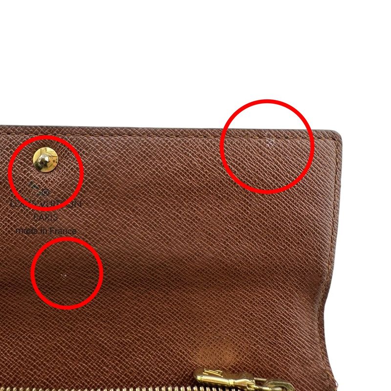 Louis Vuitton M61734 Monogram Long Wallet With Zipper Portefeuille-sarah Long