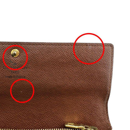 Louis Vuitton M61734 Monogram Long Wallet With Zipper Portefeuille-sarah Long