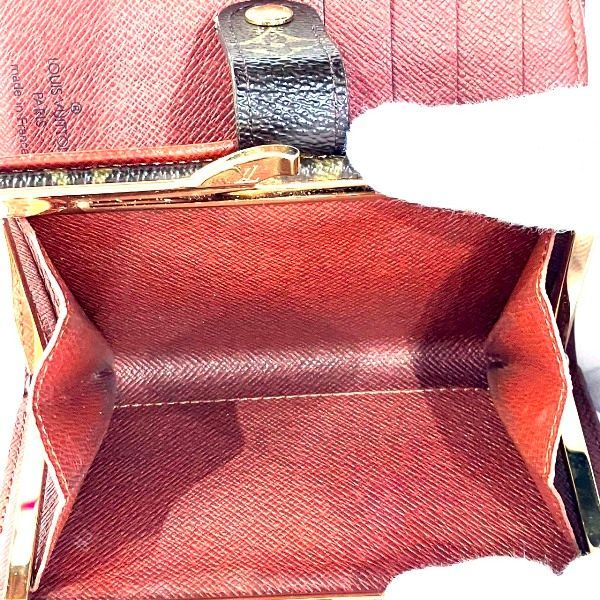 Louis Vuitton Monogram Porte Monebier Viennois M61663 Bifold Wallet Unisex