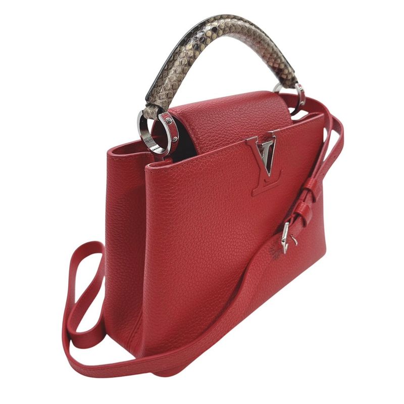 1818 Louis Vuitton N92039 Capucines BB Handbag Shoulder Bag Taurillon Leather