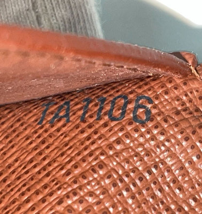 Louis Vuitton Monogram Organizer De Poche Card Case M60502 Brown Made In France